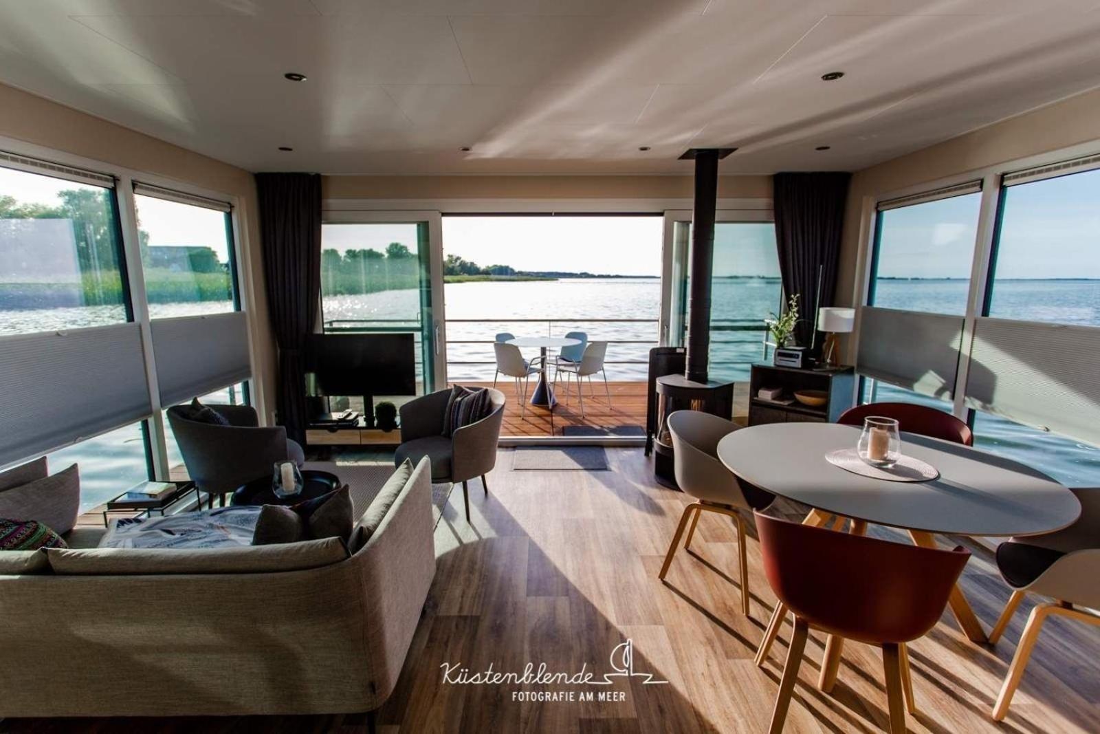 Hausboot Kranichnest Hotel Ribnitz-Damgarten Kültér fotó