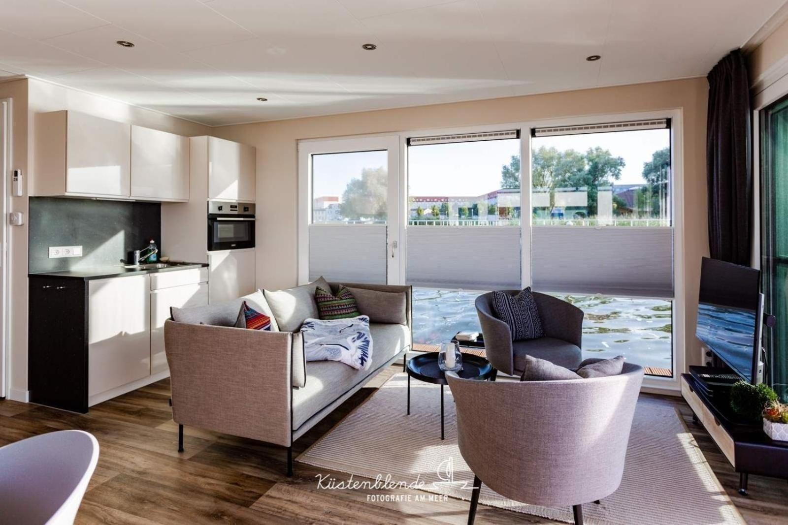 Hausboot Kranichnest Hotel Ribnitz-Damgarten Kültér fotó