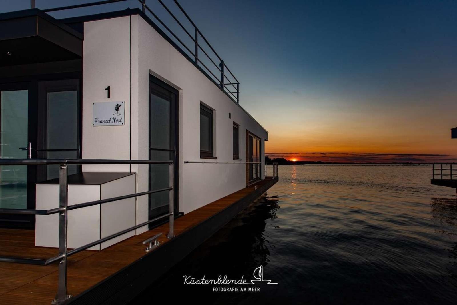 Hausboot Kranichnest Hotel Ribnitz-Damgarten Kültér fotó