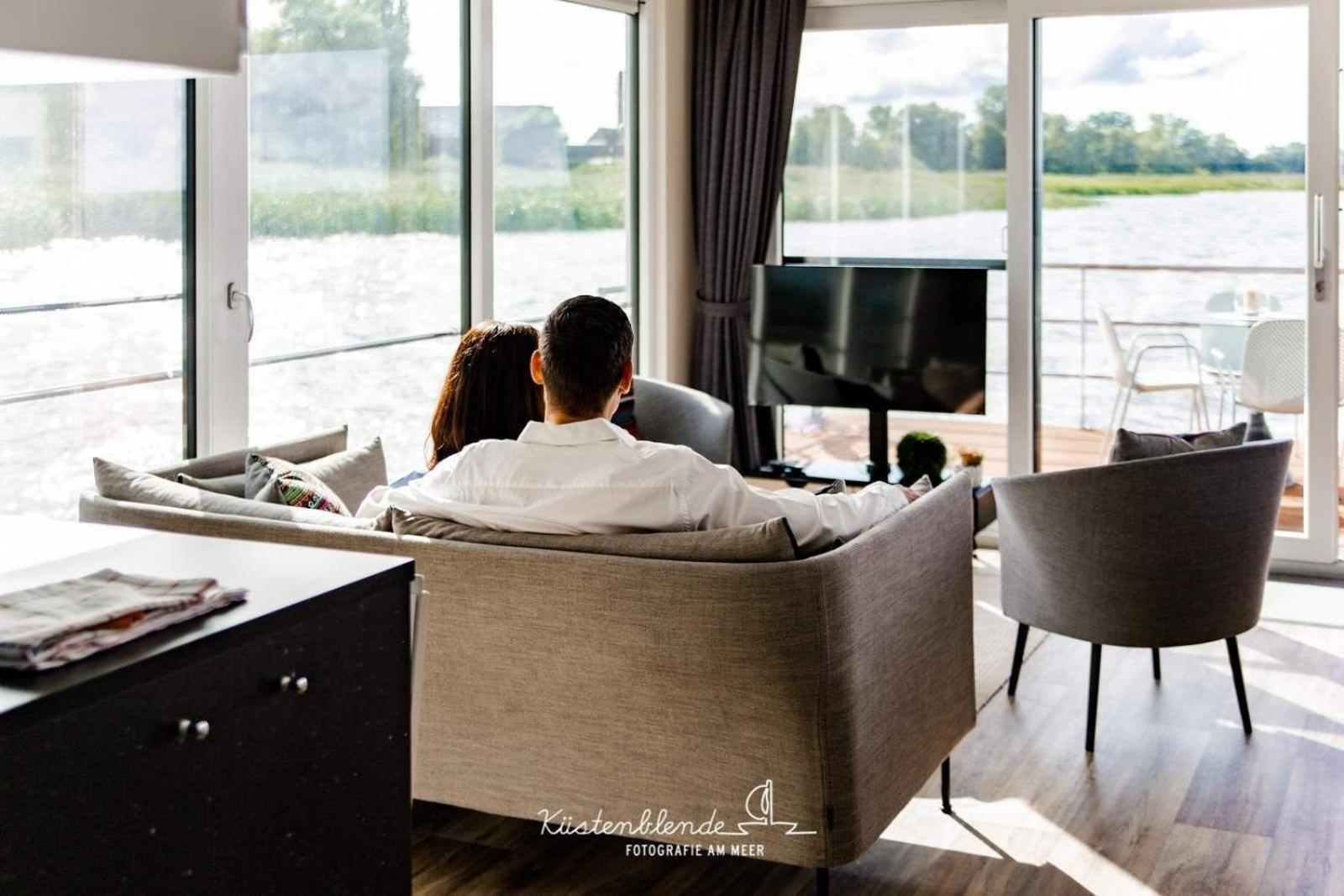 Hausboot Kranichnest Hotel Ribnitz-Damgarten Kültér fotó