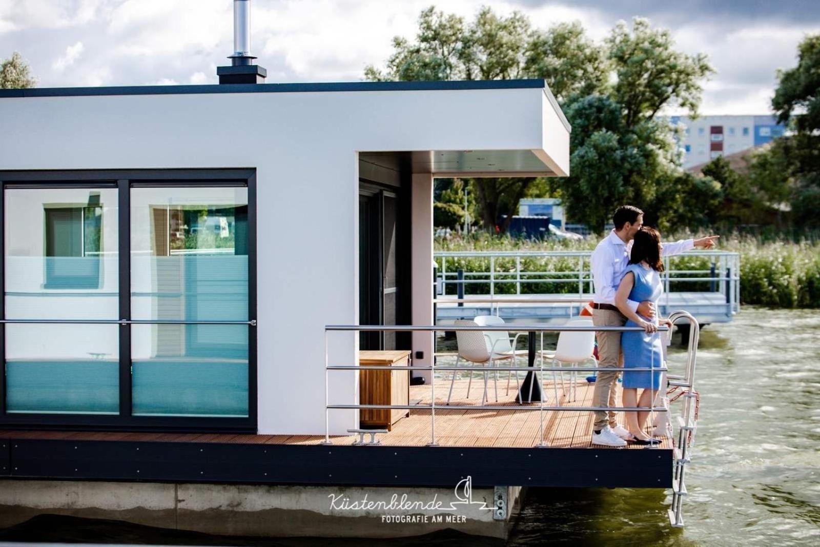 Hausboot Kranichnest Hotel Ribnitz-Damgarten Kültér fotó