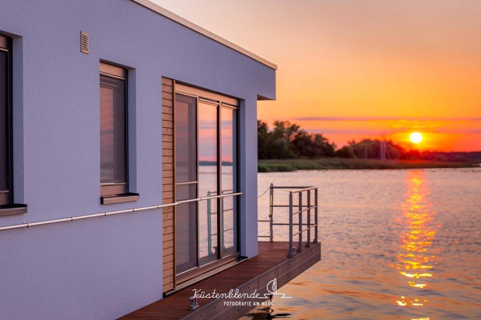 Hausboot Kranichnest Hotel Ribnitz-Damgarten Kültér fotó